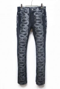 HYSTERIC GLAMOUR snake jean (26)