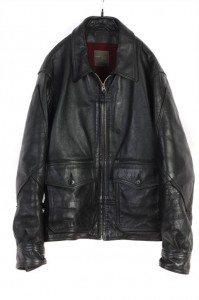 NEPENTHES cow leather jacket