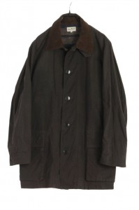 LAND OF FREEDOM by UNITED ARROWS waxed cotton coat