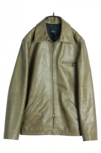 A.P.C leather jacket