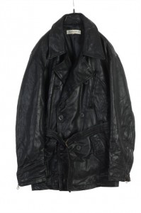 HAROLD&#039;S GEAR leather coat