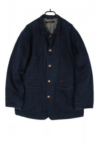45RPM - indigo cotton jacket