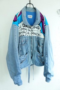 TOO CUTE by DESNEY made in u.s.a - remake denim jacket