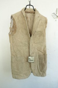 DISCOVERED - suede vest (sample)