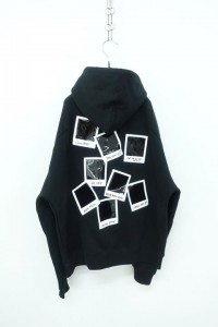 DOUBLET - polaroid film hoodie