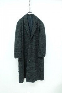 vintage men&#039;s tweed wool coat