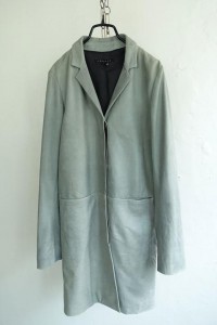 THEORY made in italy - sheep skin leather coat