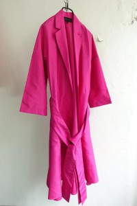 BCBG MAXAZRIA - pure silk coat