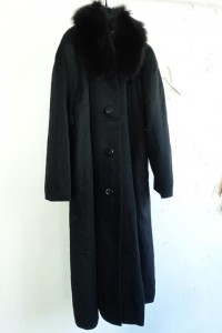 woman pure cashmere coat