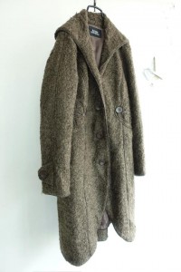 RITSUKO SHIRAHAMA - mohair &amp; wool coat