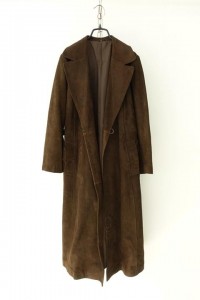 80’s PARMA STONE - suede coat