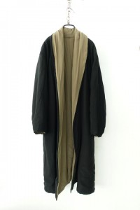 JURGEN LEHL made in poland - silk &amp; wool reversible coat
