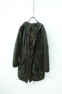 BROGDEN - leather coat