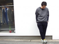 tim. by taiki matsumura - woosted wool sweat shirt