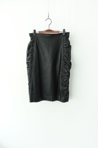 UNGARO PARIS leather skirt (27)