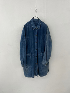 vintage denim coat