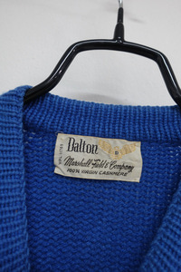 60&#039;s DALTON MARSHALL &amp; COMPANY - pure cashmere cardigan