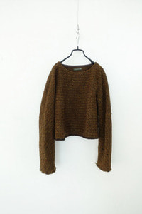 CARING GLOBE MOST - tweed pullover