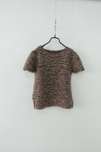LIVING AND WORDROBE N -silk &amp; wool knit