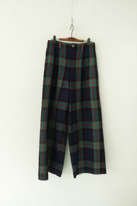 I.S SUNAO KUWAHARA - pure wool wide pants (28)