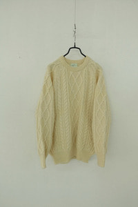 80s ROBINHOOD BAY GUERNSEY made in england - fisherman&#039;s guernsey sweater