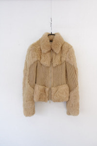 AMAYA ARZUAGA - rabbit fur jacket