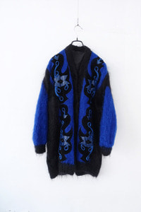 germany made mohair knit coat