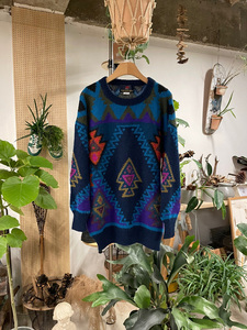 B.S COLLECTION hand made peru - pure alpaca sweater
