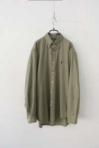 RALPH LAUREN - BLAKE silk &amp; cotton shirt