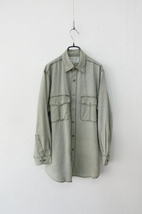 WHITBY - washed pure silk shirt
