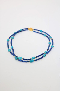 natural stone beads necklace