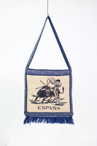 ethnic knit bag