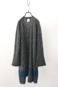 ROBERTO COLLINA - mohair blended knit coat