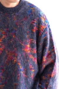 IROQUOIS - iroquois tie dye jacquard sweater