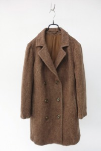80&#039;s italian women&#039;s tweed coat