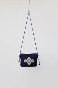japan indigo mini bag