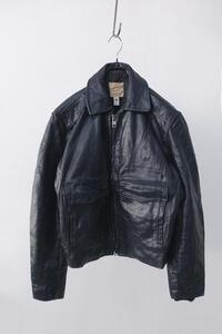 TAYLORS LEATHERWEAR made in u.s.a - police motorcycle leather jacket