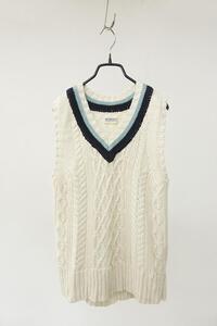 BEAMS BOY - cotton knit vest