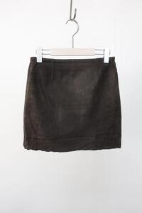 STOULS PARIS - leather skirt (25-26)