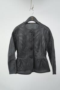 BURBERRY made in italy - women&#039;s leather jacket