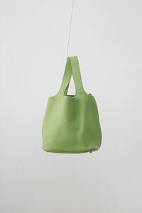 italian leather bag - green
