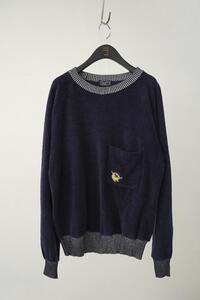 80&#039;s ERMENEGILDO ZEGNA - beach sweater top