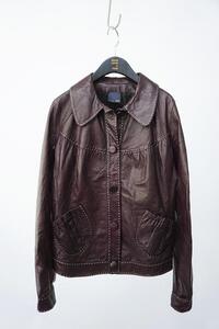 FENDI made in italy - women&#039;s leather jacket