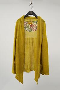 JOCOMOMOLA - linen blended knit cardigan