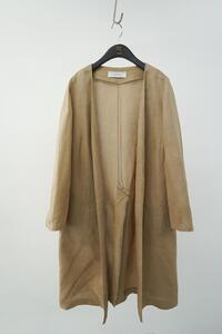 HELIOPOLE - linen blended coat