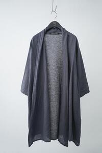MIZUIRO IND - pure linen robe coat