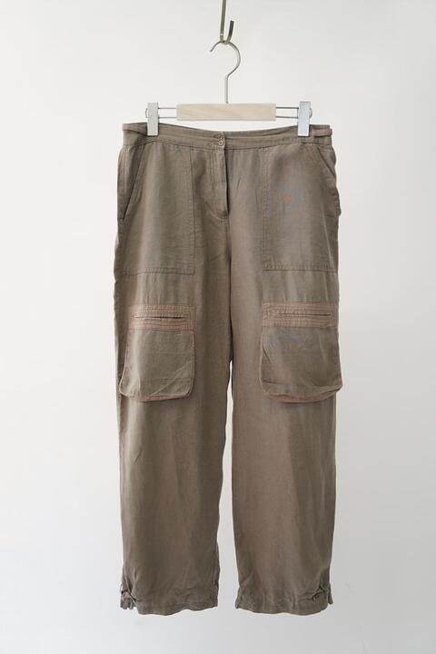 TERRE MER - pure linen wide pant (27-29)