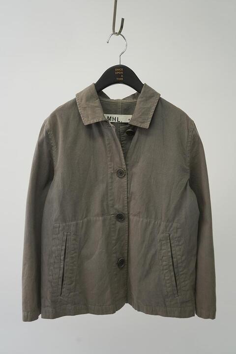 MHL, by  MARGARET HOWELL - linen blended work jacket