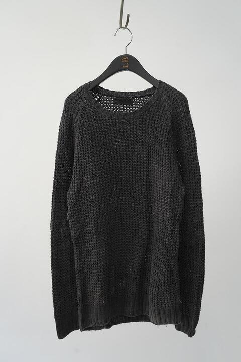 JUN HASHIMOTO - linen blended knit top