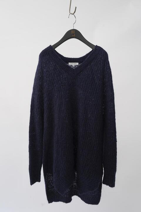 GLOBAL WORK - mohair blended knit onepiece
